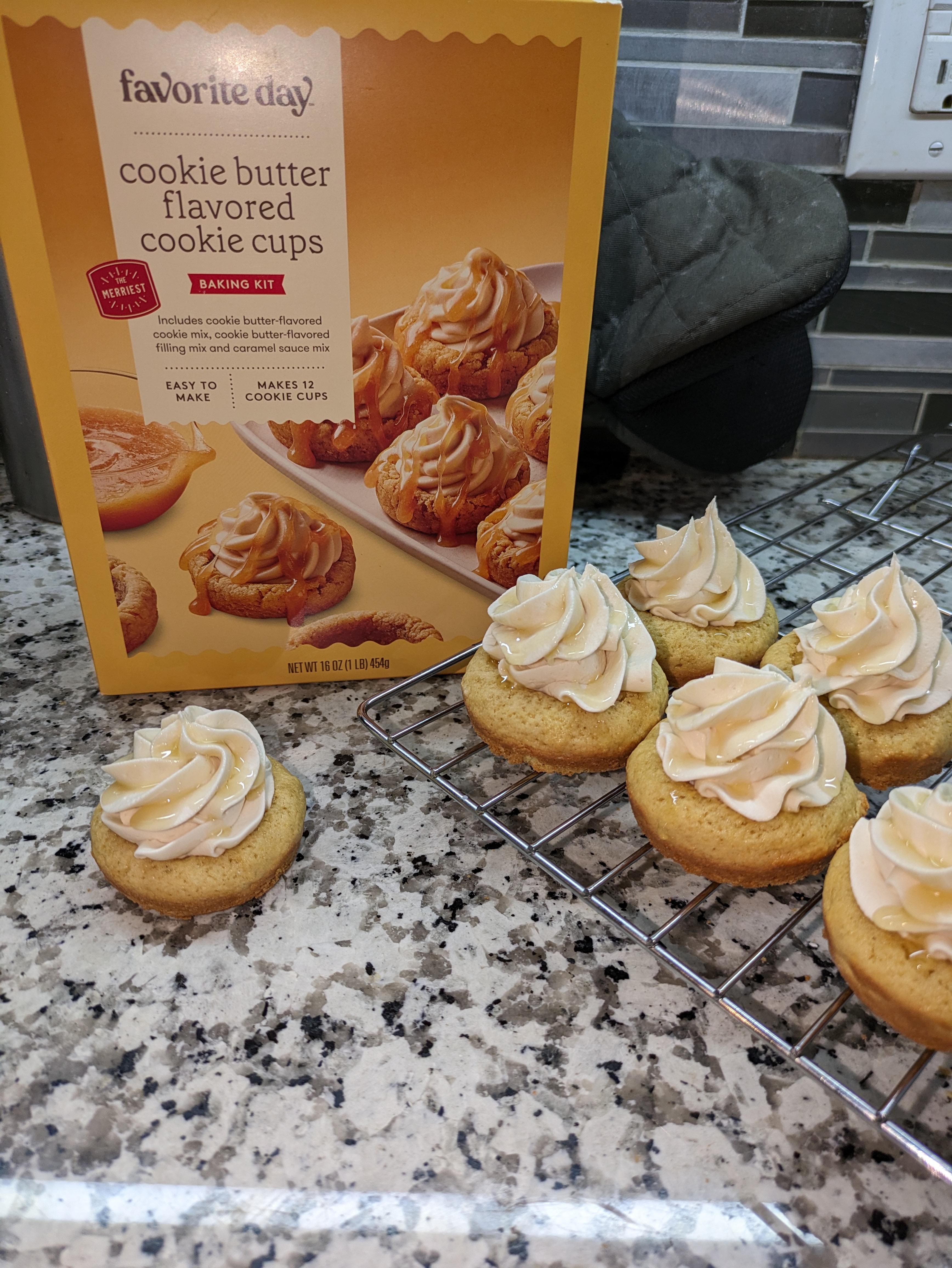 Testing out Cookie Butter Flavored Cookie Cups by Favorite Day