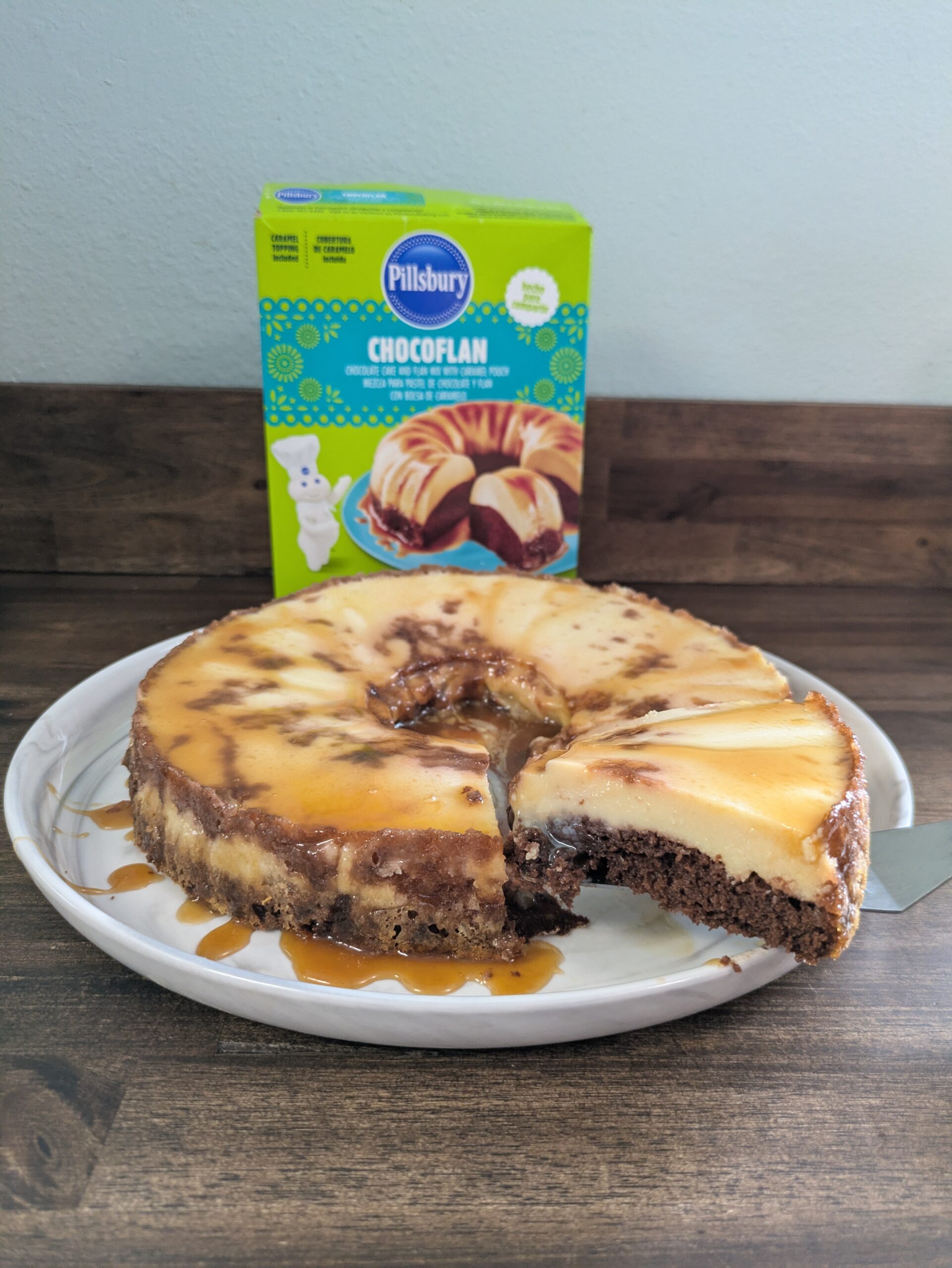 Trying out Pillsbury’s new Chocoflan box mix